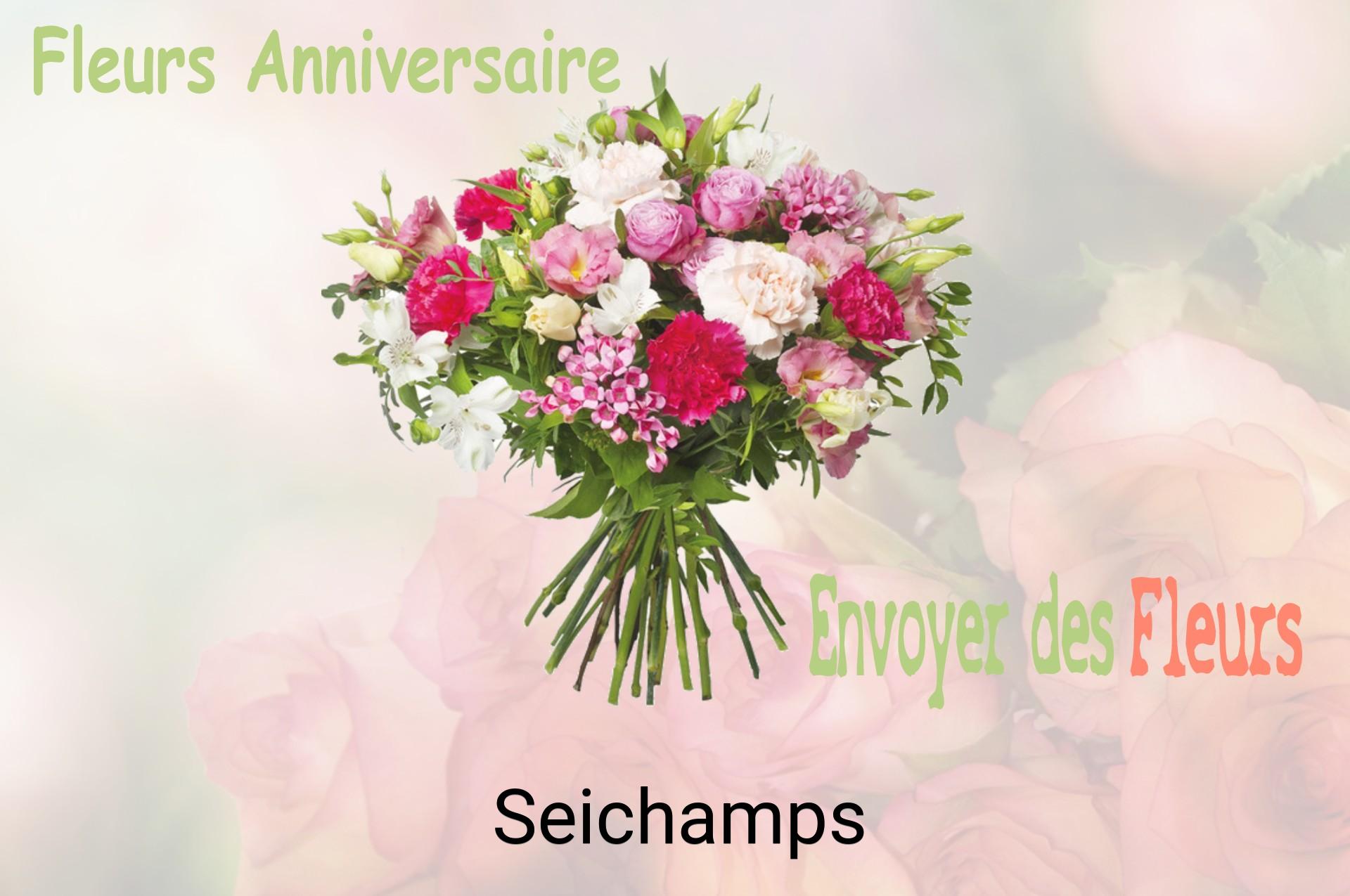 Bouquet de fleurs d’anniversaire livré à Seichamps