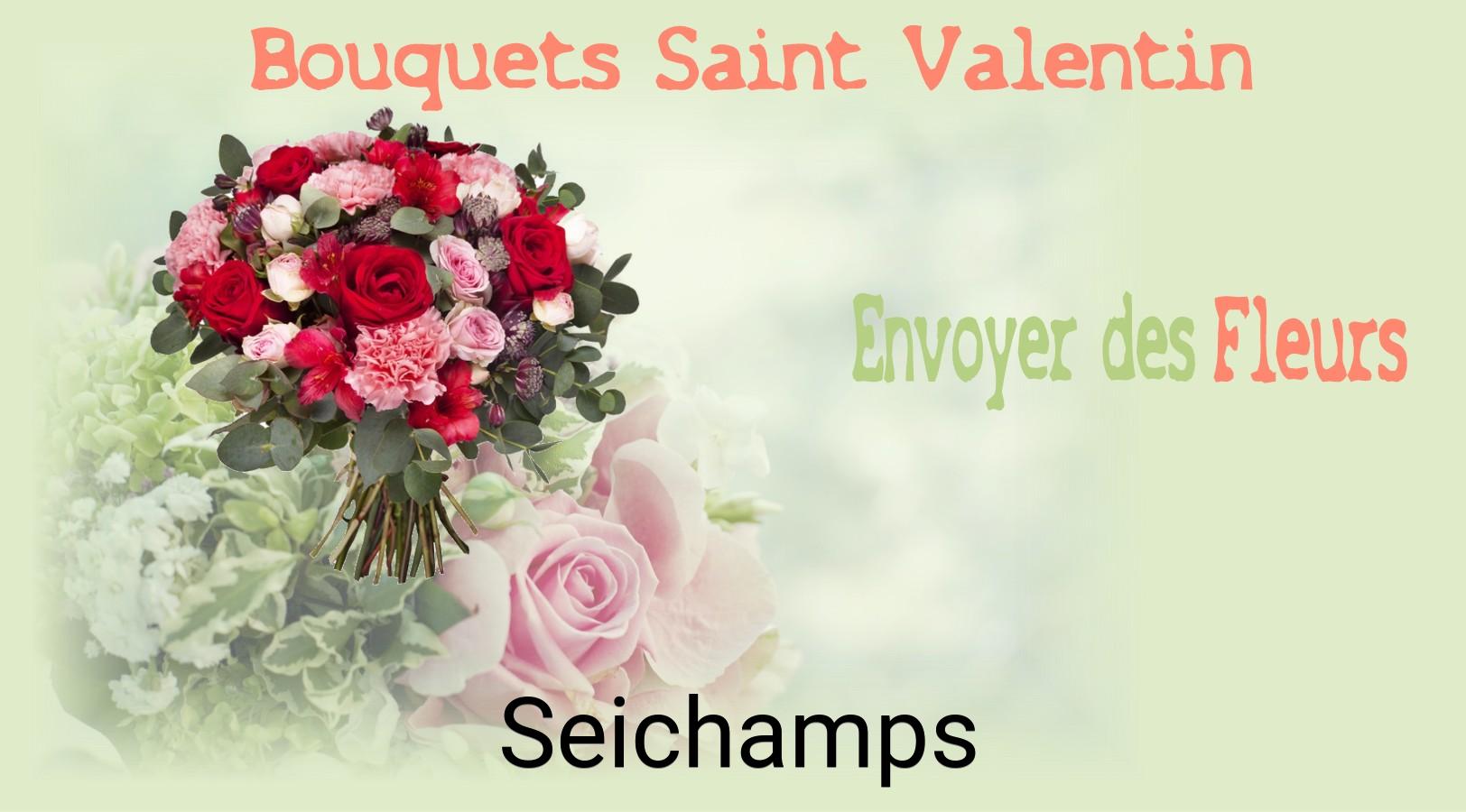 Roses de Saint-Valentin livrées à Seichamps